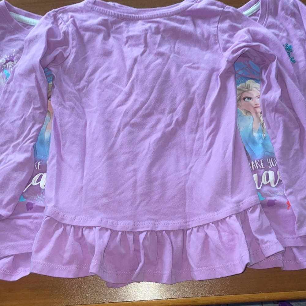 Girls Frozen 2 shirts - Picture 3 of 3